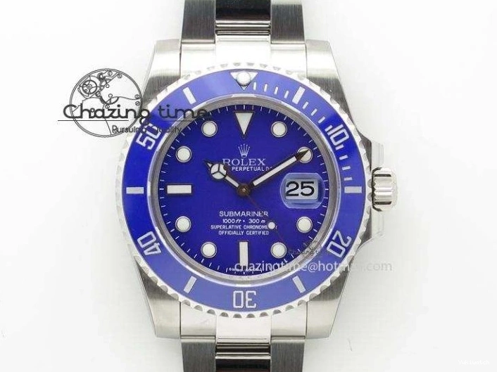 Submariner Black YG VS3135 Ceramic 116618 Steel 1:1 LN Edition Plated VSF 904L Best 0115